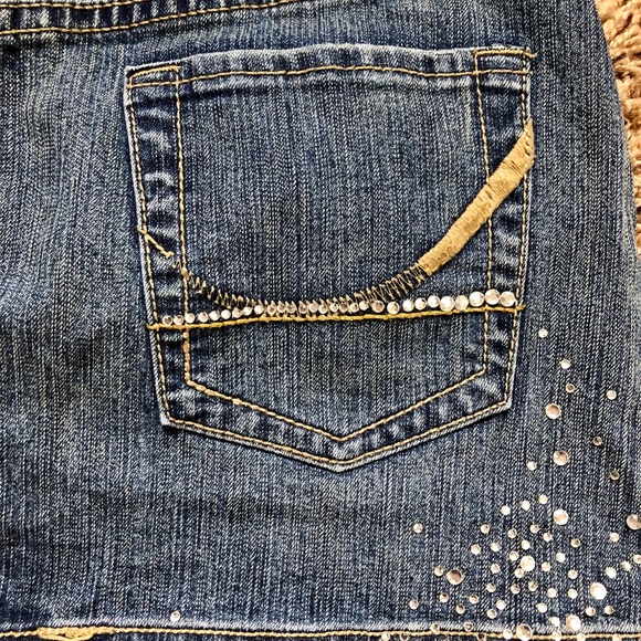 Bedazzled Jean Skirt Seen in High School Musical - Picture 4 of 6